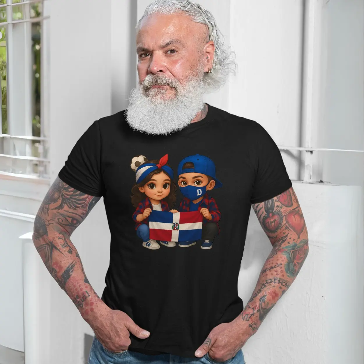 Dominican Republic Flag Kids T Shirt 6 1.jpg