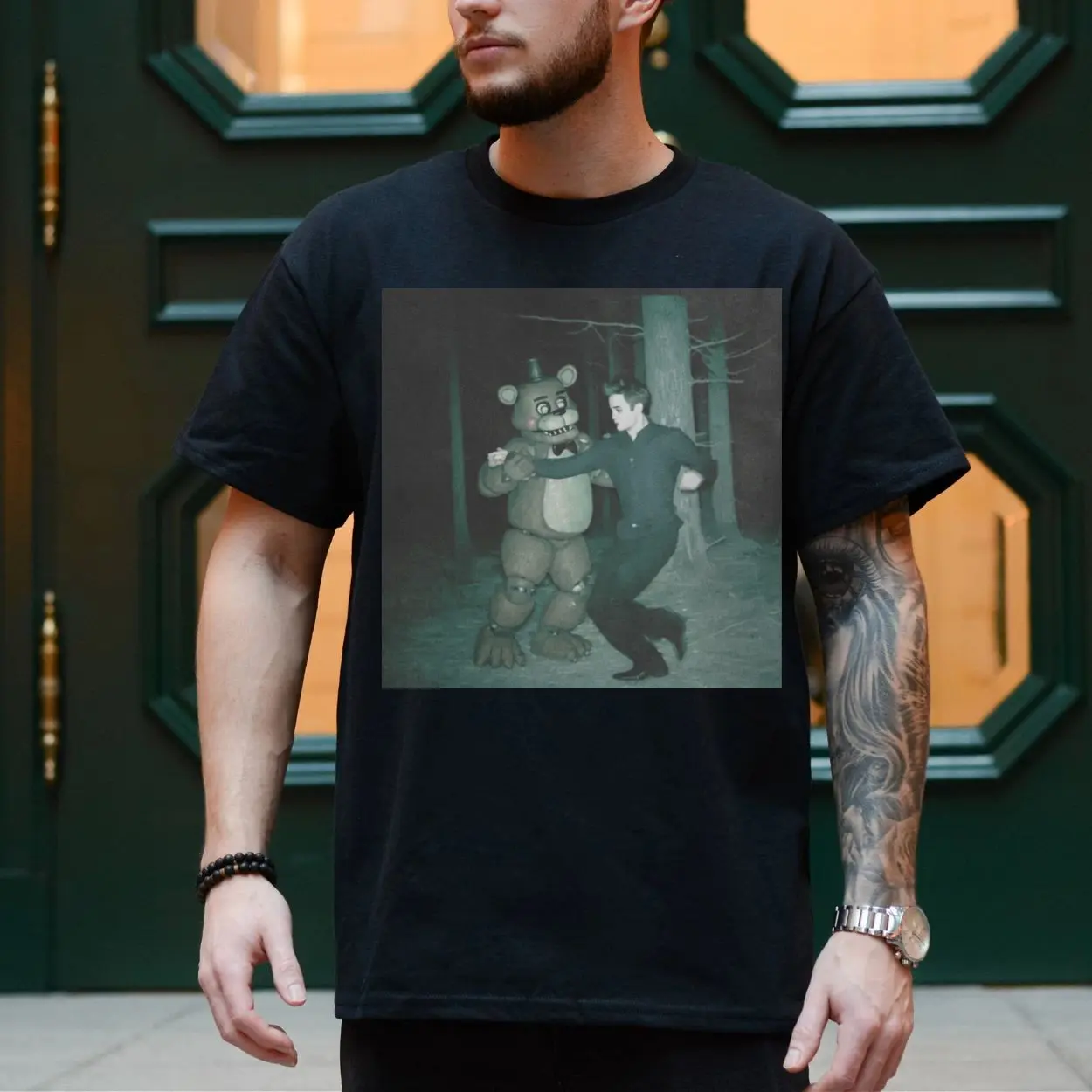 Funny Five Nights at Freddys Dancing Meme T Shirt 4 1.jpg