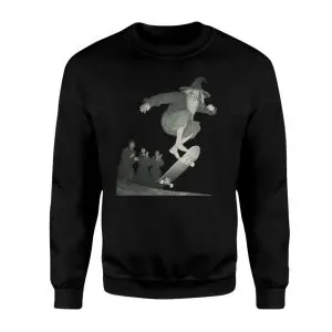 Funny Gandalf Skateboarding Meme T-Shirt 9 Funny Gandalf Skateboarding Meme T Shirt 3 1.jpg