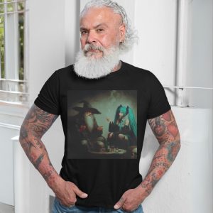 Funny Gandalf and Hatsune Miku Smoking Meme T Shirt 7 1.jpg