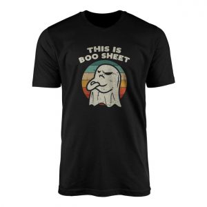 Funny Ghost This Is Boo Sheet Retro Halloween T Shirt 1 1.jpg