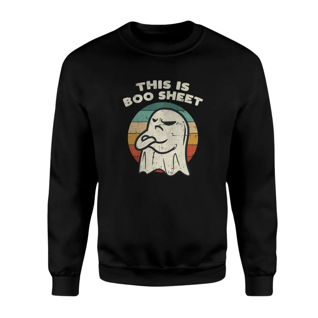 Funny Ghost This Is Boo Sheet Retro Halloween T Shirt 3 1.jpg