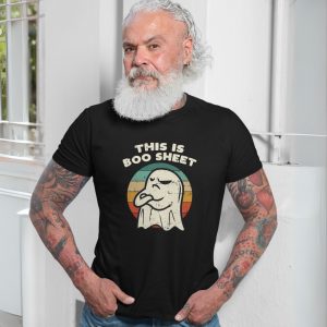 Funny Ghost This Is Boo Sheet Retro Halloween T Shirt 7 1.jpg