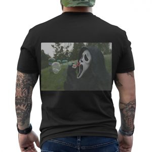 Funny Ghostface Blowing Bubbles Halloween T Shirt 6 1.jpg