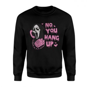 Funny Ghostface No You Hang Up Pink Horror T Shirt 3 1.jpg