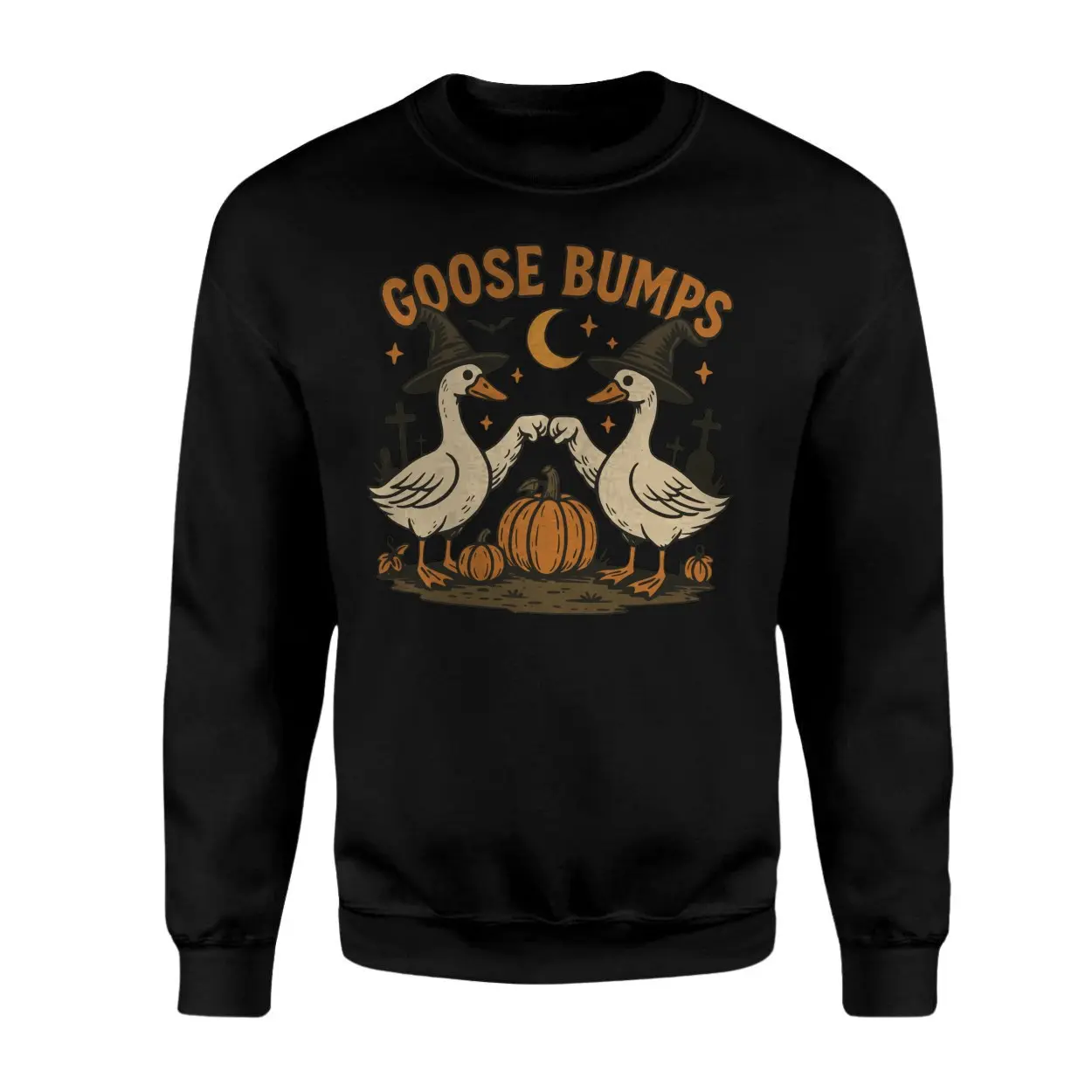 Funny Goose Bumps Halloween Pumpkin T Shirt 3 1.jpg