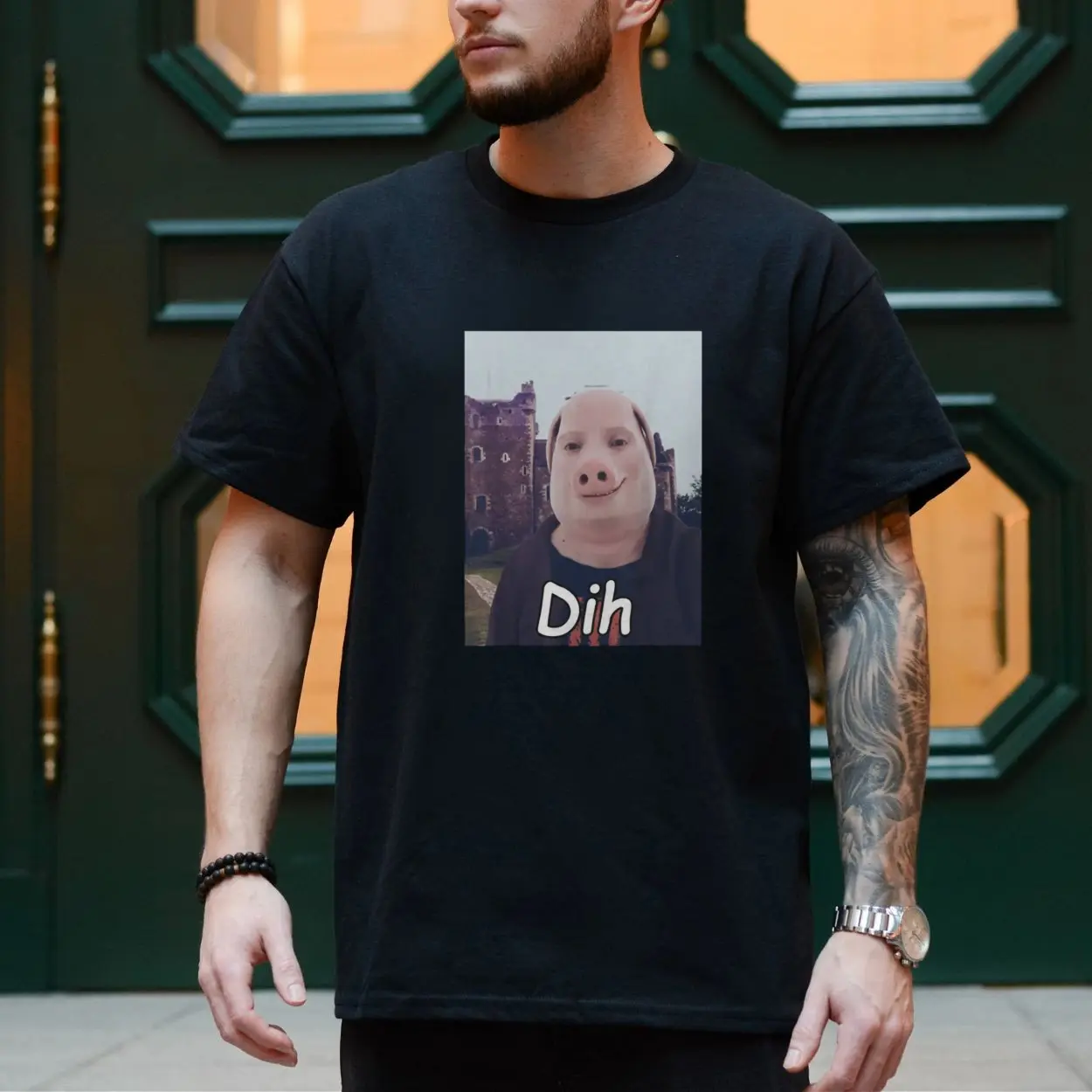 Funny Pig Face Meme Dih T Shirt 4 1.jpg