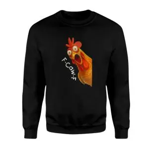 Funny Screaming Chicken FCawF T-Shirt 8 Funny Screaming Chicken FCawF T Shirt 3 1.jpg