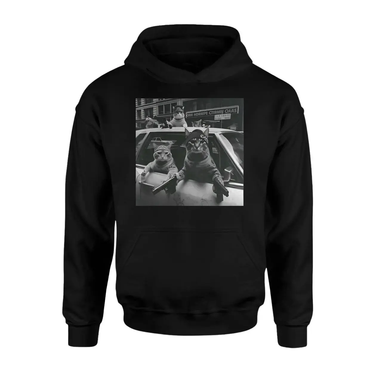 Gangster Cats Funny Thug Life T Shirt 2 1.jpg