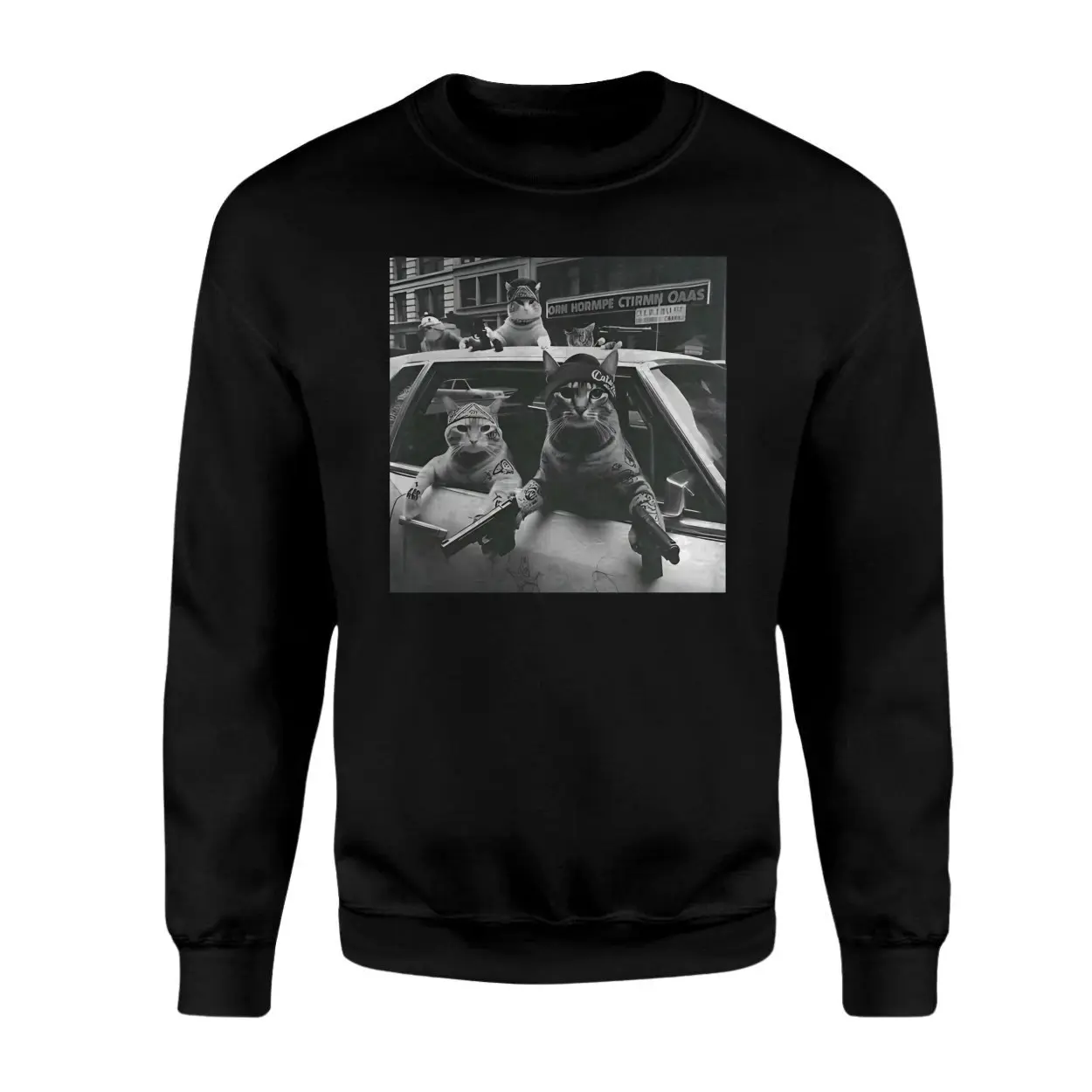 Gangster Cats Funny Thug Life T Shirt 3 1.jpg