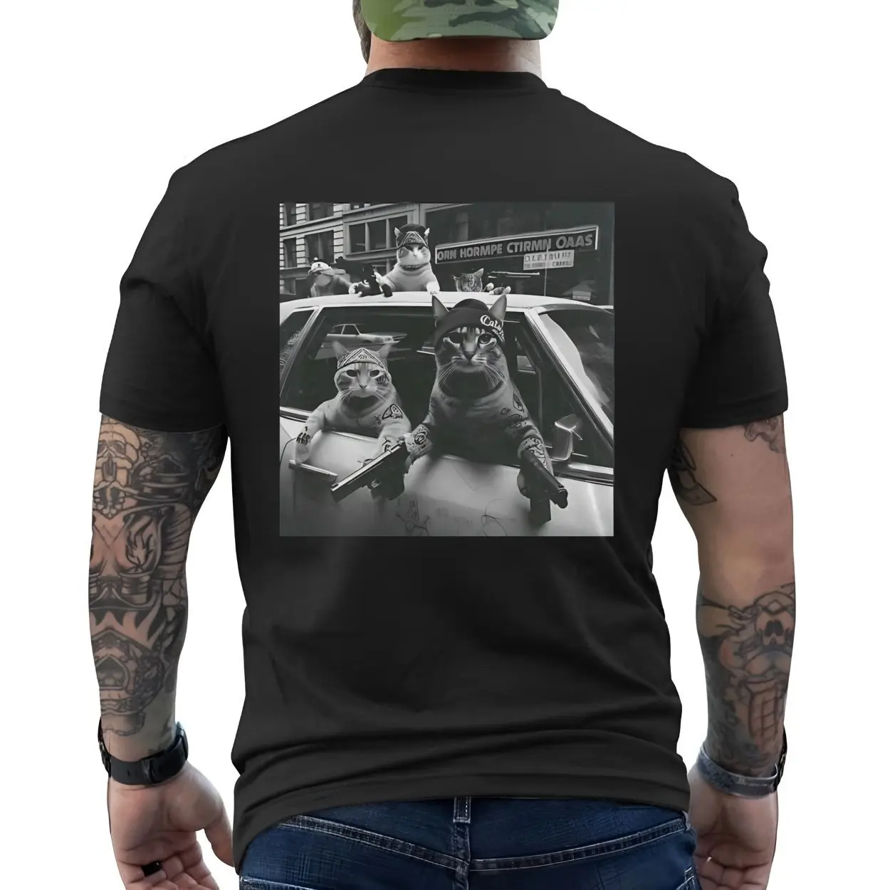 Gangster Cats Funny Thug Life T Shirt 5 1.jpg