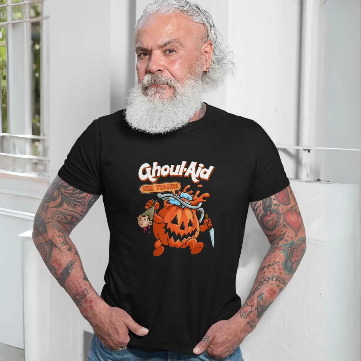 Ghoul Aid Halloween Parody Pumpkin T Shirt 7 1.jpg