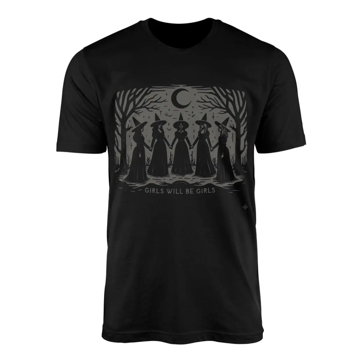 Girls Will Be Girls Witch Halloween T Shirt 1 1.jpg