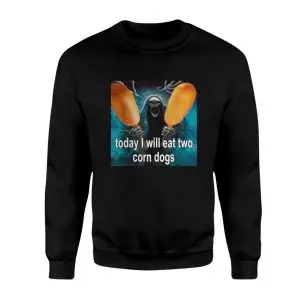 Grim Reaper Eating Corn Dogs Funny Meme T-Shirt 9 Grim Reaper Eating Corn Dogs Funny Meme T Shirt 3 1.jpg