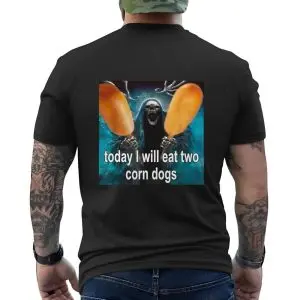 Grim Reaper Eating Corn Dogs Funny Meme T-Shirt 12 Grim Reaper Eating Corn Dogs Funny Meme T Shirt 6 1.jpg