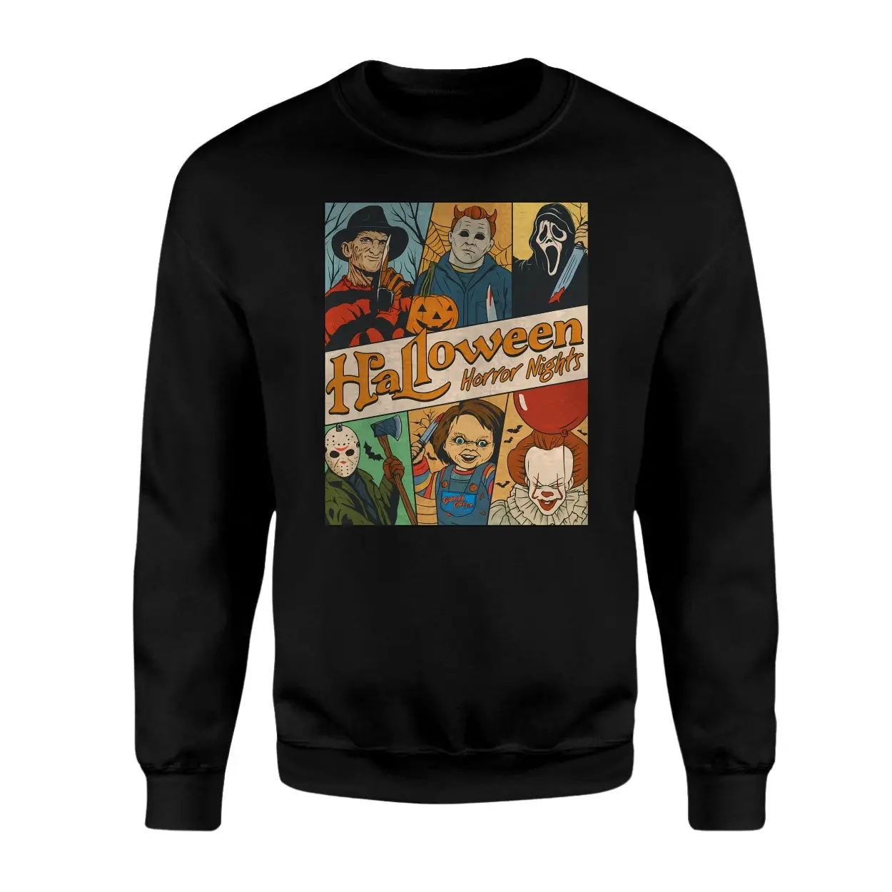 Halloween Horror Nights Scary Movie Villains T Shirt 3 1.jpg