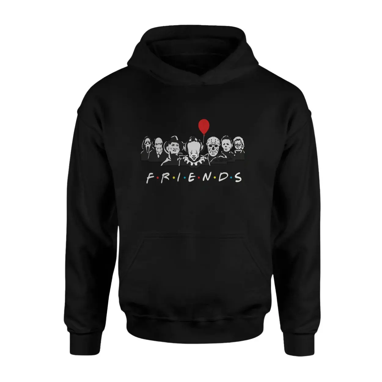 Horror Movie Friends Characters Halloween T Shirt 2 1.jpg
