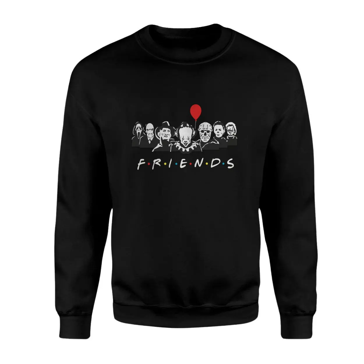 Horror Movie Friends Characters Halloween T Shirt 3 1.jpg