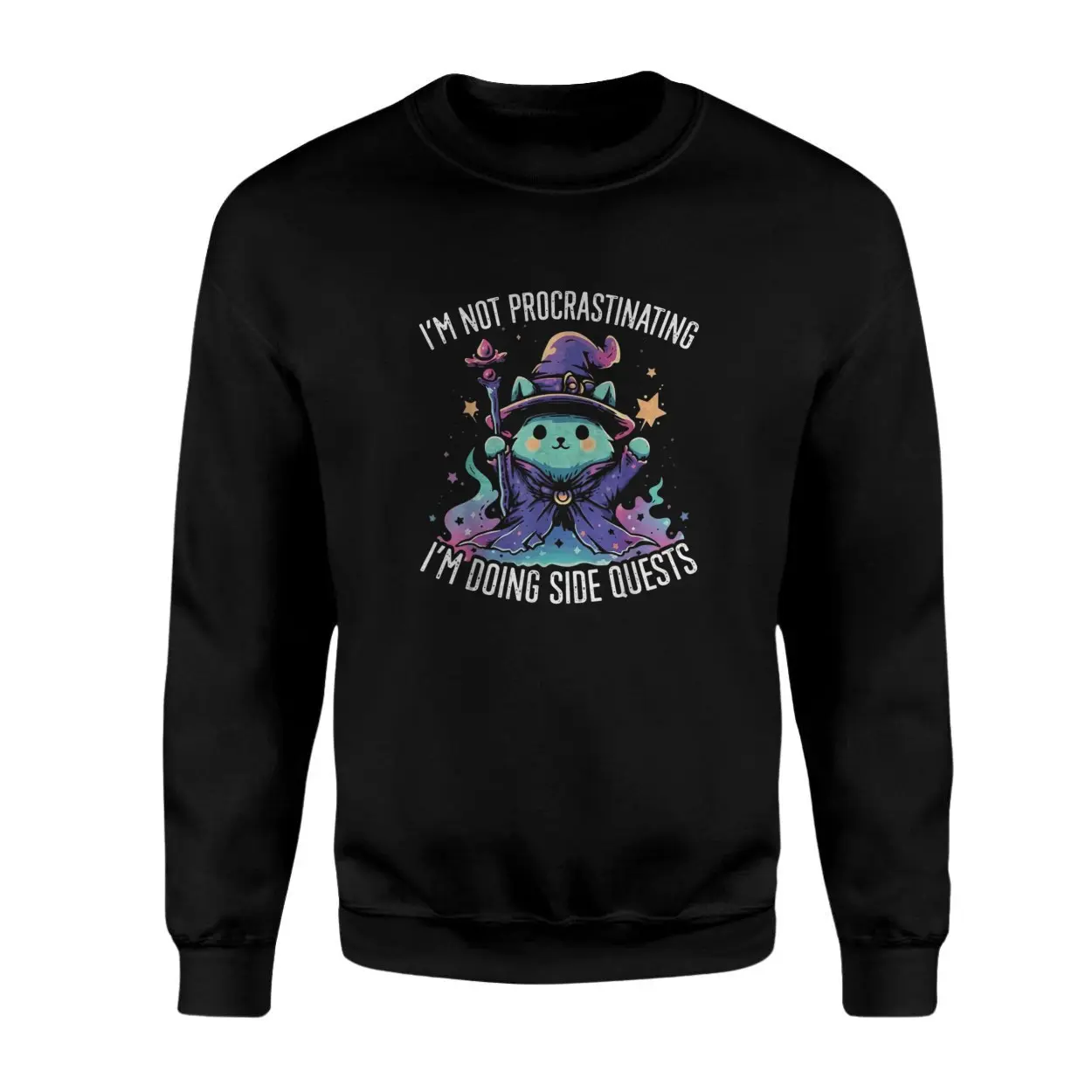 Im Not Procrastinating Im Doing Side Quests Cat Shirt 3 1.jpg