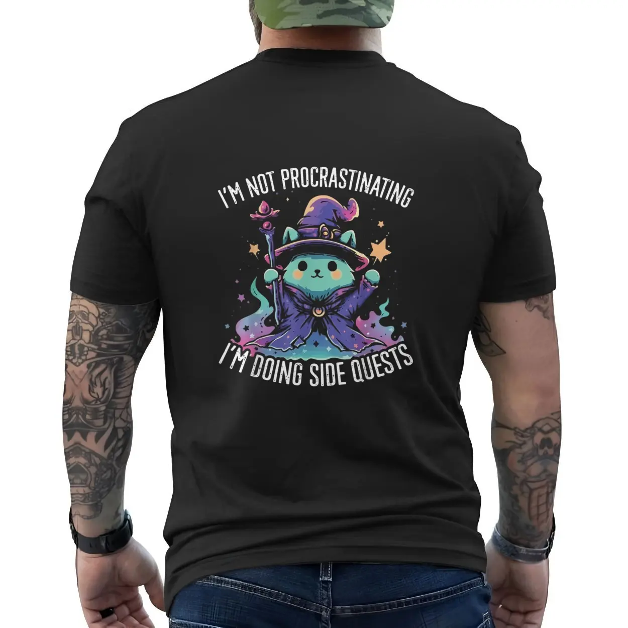 Im Not Procrastinating Im Doing Side Quests Cat Shirt 6 1.jpg