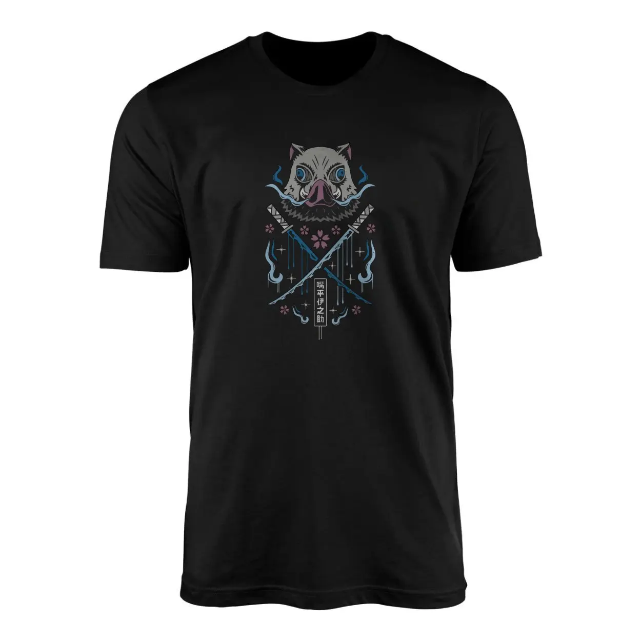 Inosuke Hashibira T Shirt Demon Slayer Anime Tee 1 1.jpg