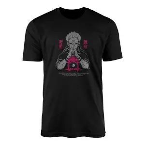 Jujutsu Kaisen Sukuna T-Shirt – Anime Streetwear Graphic Tee