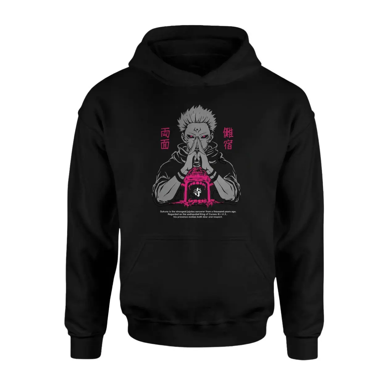 Jujutsu Kaisen Sukuna T Shirt E28093 Anime Streetwear Graphic Tee 2.jpg