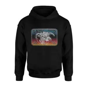 Lazy Bull Skull Retro Western Vintage T-Shirt 8 Lazy Bull Skull Retro Western Vintage T Shirt 2 2 1 1.jpg