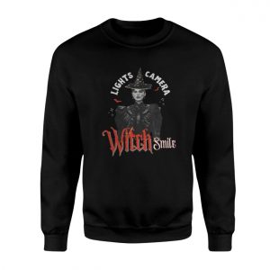Lights Camera Witch Smile Halloween T Shirt 3 1.jpg