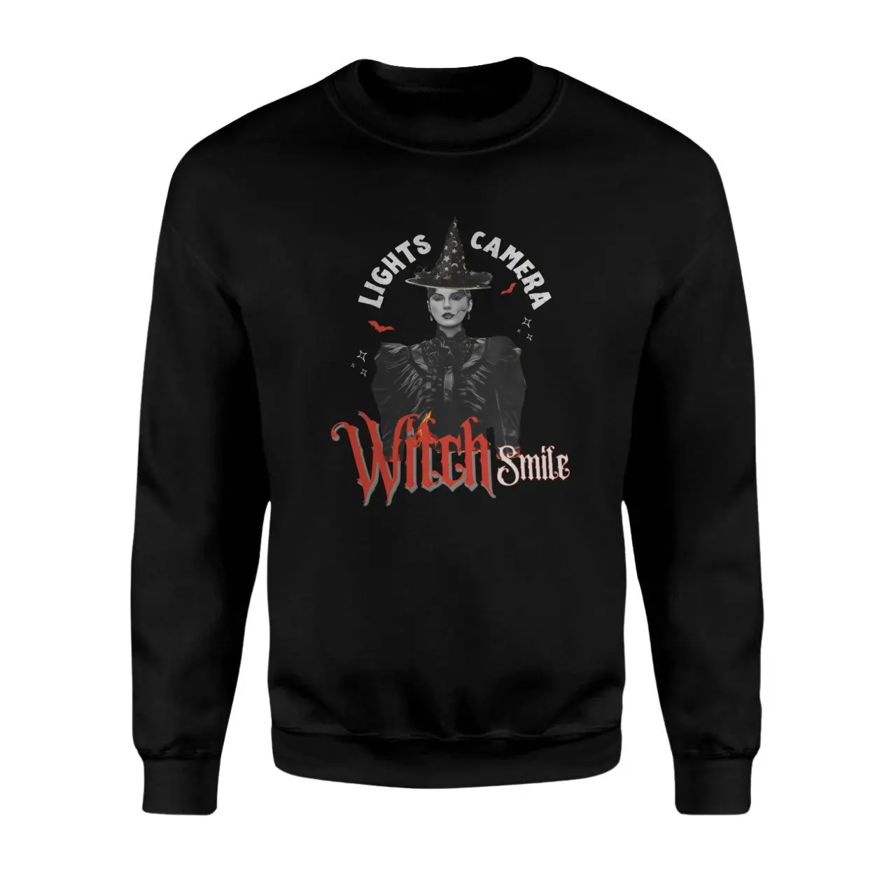 Lights Camera Witch Smile Halloween T Shirt 3 1.jpg