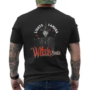 Lights Camera Witch Smile Halloween T-Shirt 12 Lights Camera Witch Smile Halloween T Shirt 6 1.jpg