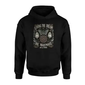 Living The Dream One Nightmare At A Time Halloween T-Shirt 8 Living The Dream One Nightmare At A Time Halloween T Shirt 2 1.jpg