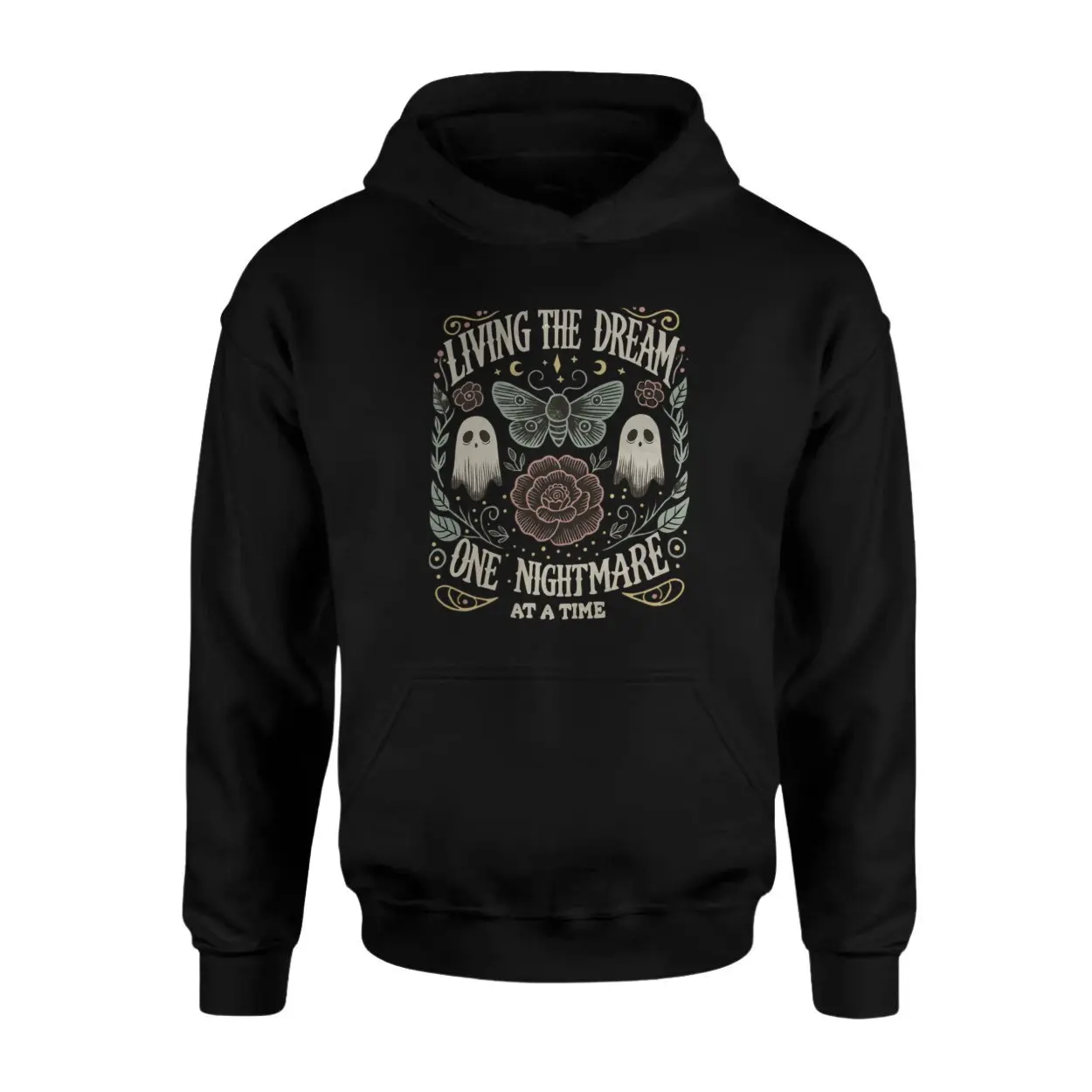 Living The Dream One Nightmare At A Time Halloween T-Shirt 2 Living The Dream One Nightmare At A Time Halloween T Shirt 2 1.jpg