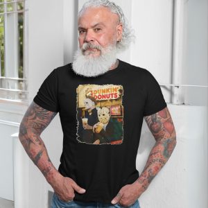 Michael Myers Jason Dunkin Donuts Halloween T Shirt 6 1.jpg