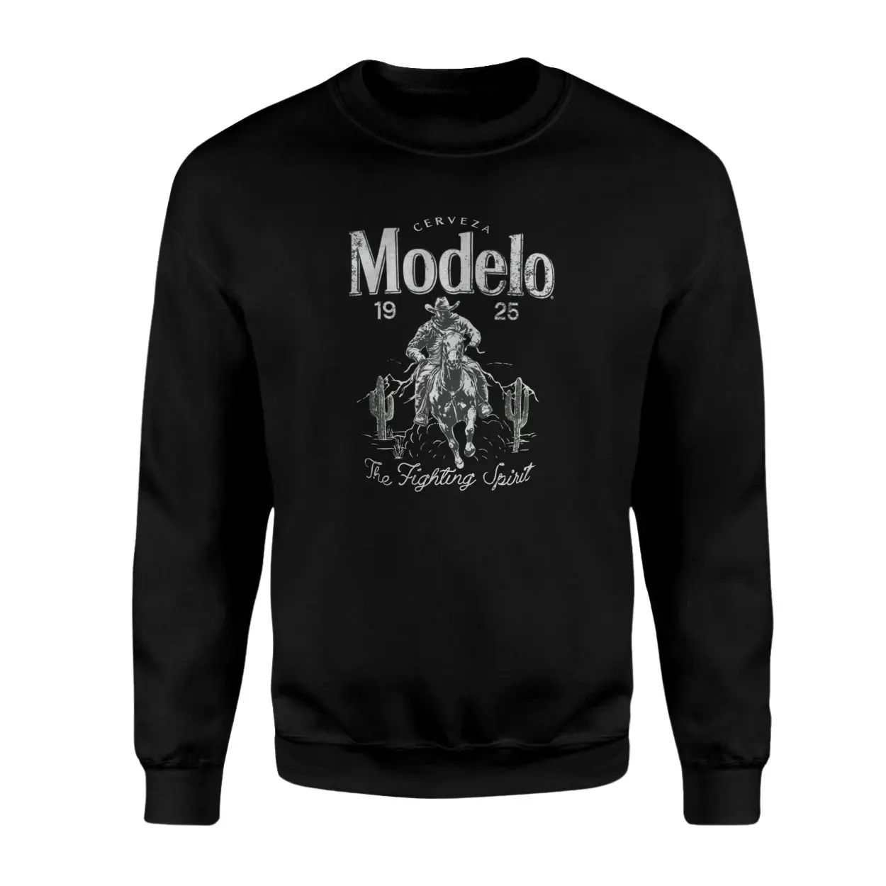Modelo Cerveza Cowboy Graphic T Shirt E28093 The Fighting Spirit Tee 3.jpg