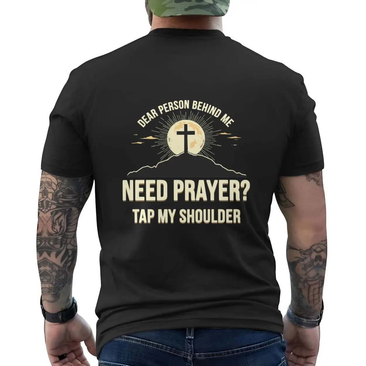 Need Prayer Tap My Shoulder Christian T Shirt 6 1.jpg