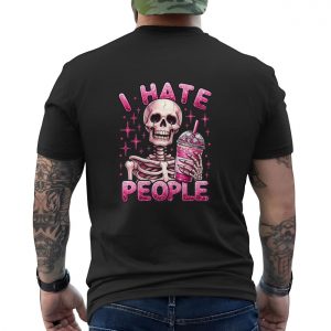 Pink Glitter Skeleton I Hate People T Shirt 6 1.jpg