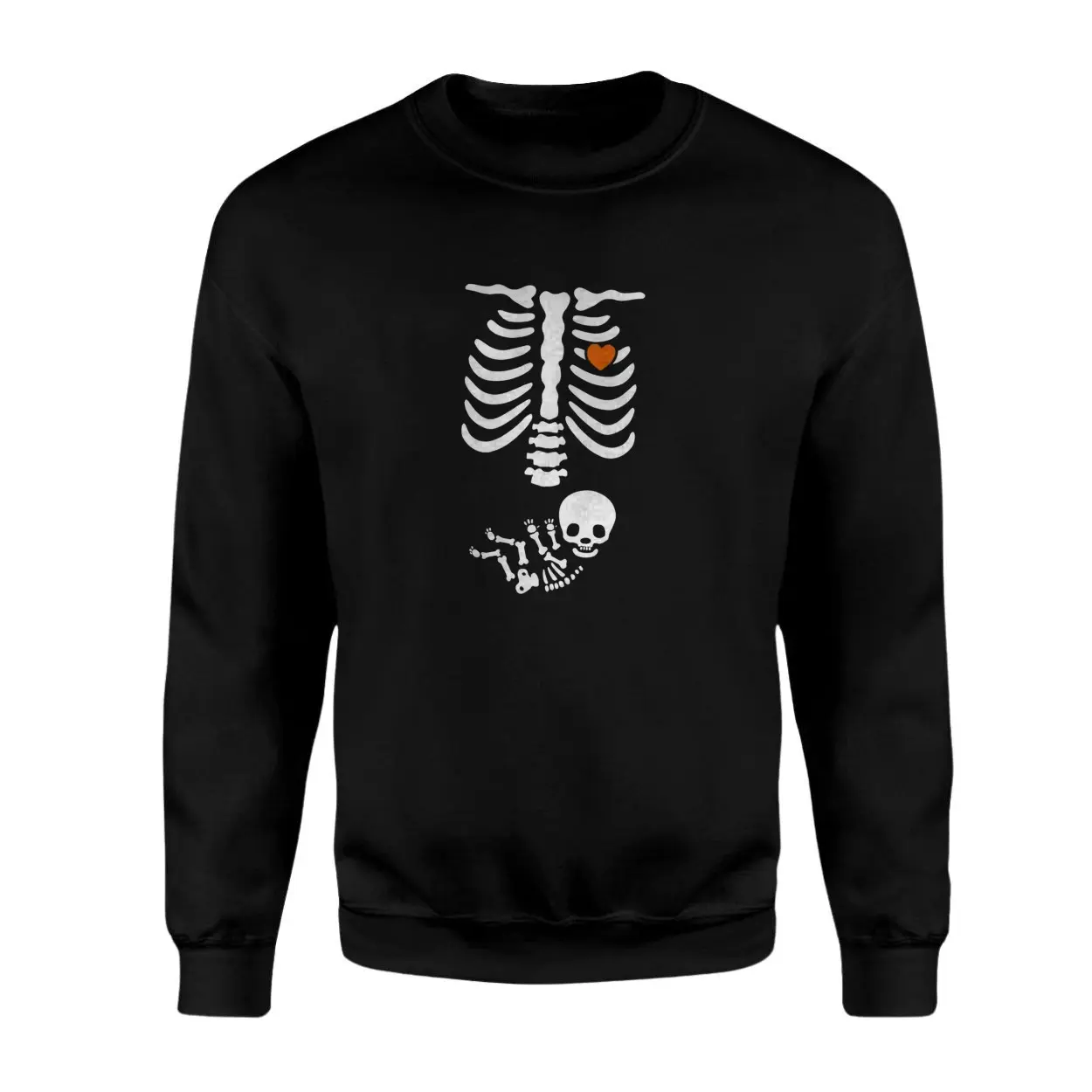 Pregnant Skeleton Baby Halloween Costume T Shirt 3 1.jpg