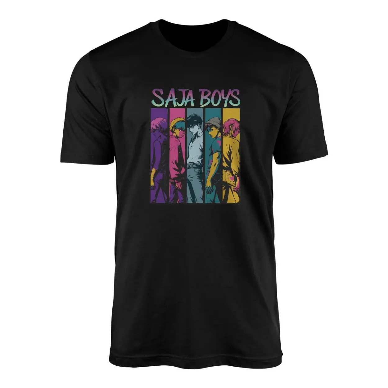Saja Boys Retro Anime Style T Shirt 1 1.jpg