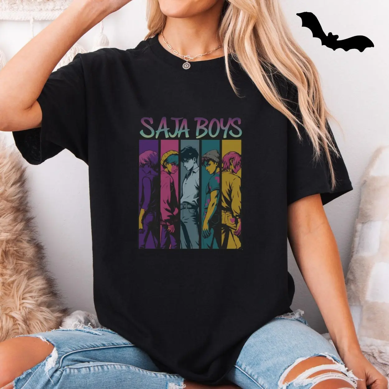 Saja Boys Retro Anime Style T Shirt 5 1.jpg