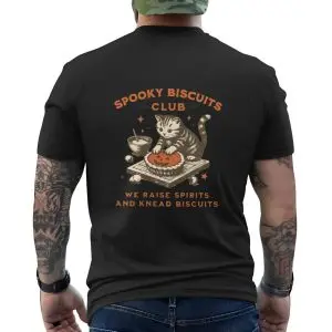 Spooky Biscuits Club Halloween Cat Lover T-Shirt 12 Spooky Biscuits Club Halloween Cat Lover T Shirt 6 1.jpg