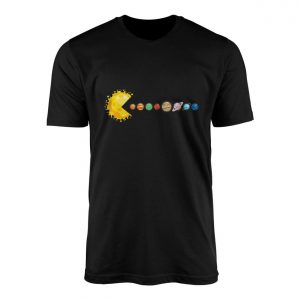 Sun Pacman Eating Planets Funny Space T Shirt 1 1.jpg