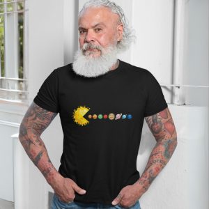 Sun Pacman Eating Planets Funny Space T Shirt 7 1.jpg