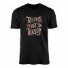 Tattoos Are Trashy Skull Rose T Shirt back 1 1.jpg