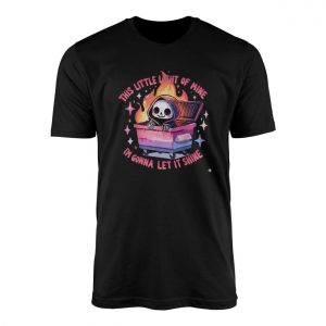 This Little Light of Mine Skeleton Dumpster Fire Funny T Shirt 1 1.jpg