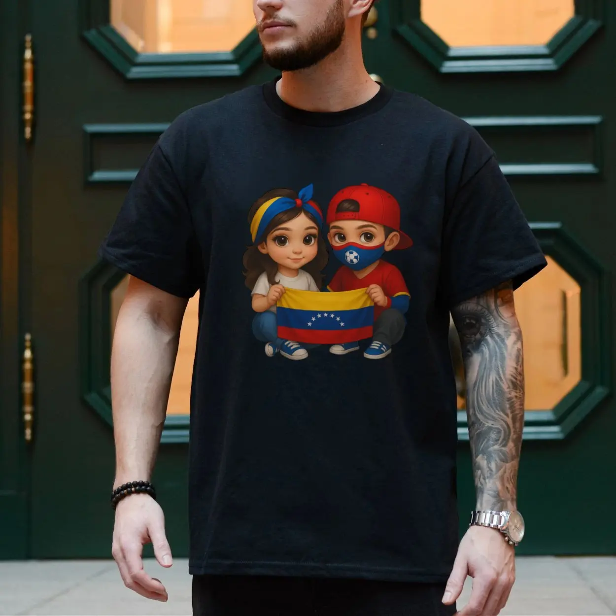 Venezuela Flag Kids T Shirt 4 1.jpg