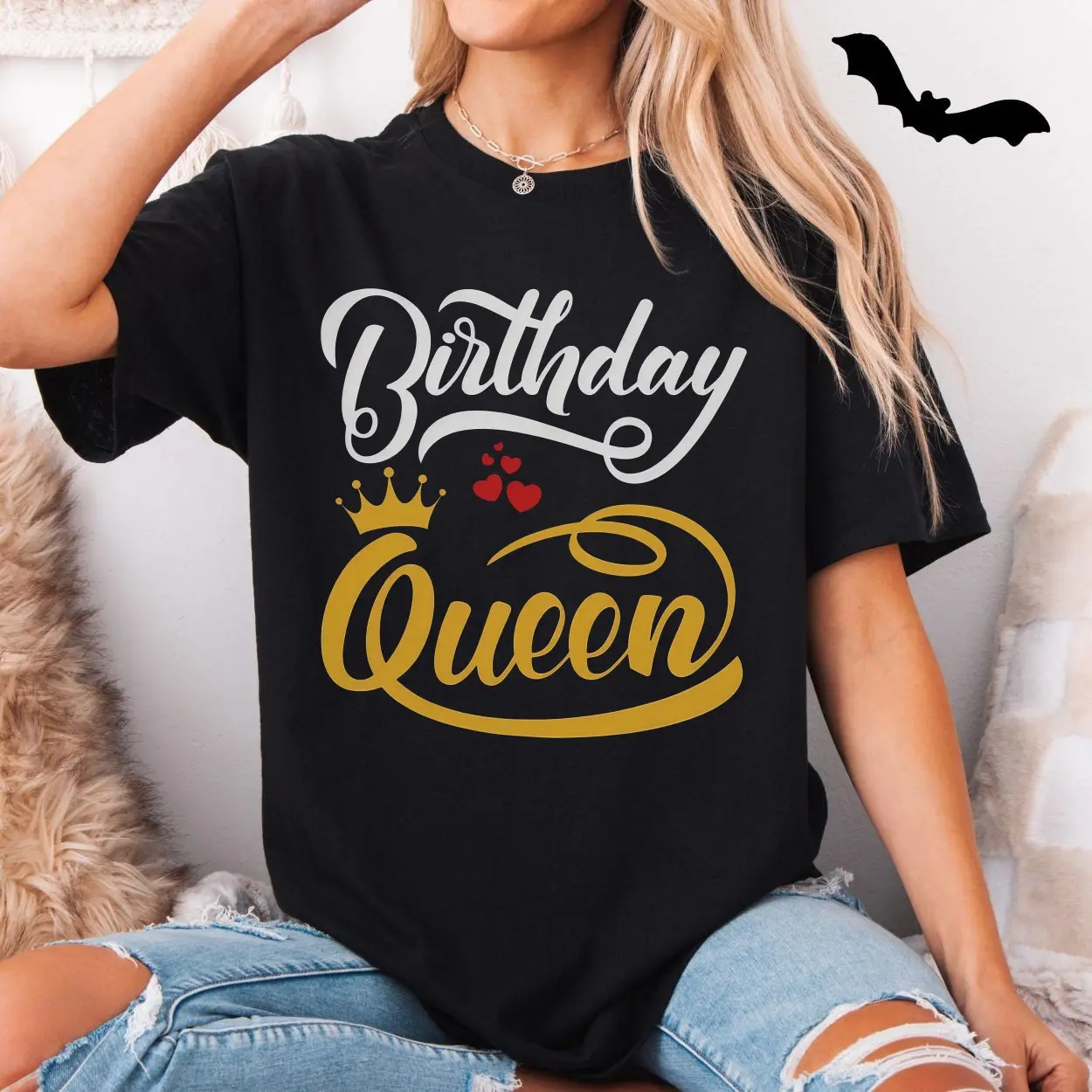 Birthday Queen T Shirt E28093 Stylish Crown Graphic Birthday Tee 5.jpg