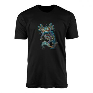 Boho Colorful Axolotl Mandala Art T Shirt 1 1.jpg