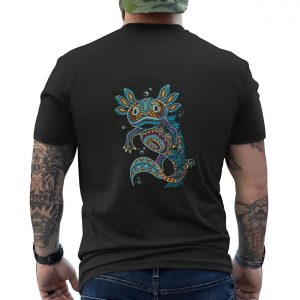 Boho Colorful Axolotl Mandala Art T Shirt 6 1.jpg