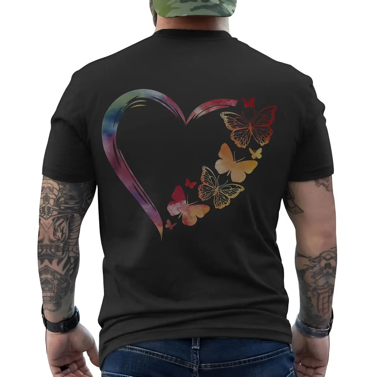 Butterfly Heart Love T Shirt 6 1.jpg